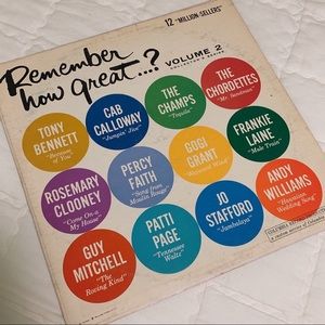 Remember How Great...? Volume 2 vinyl record